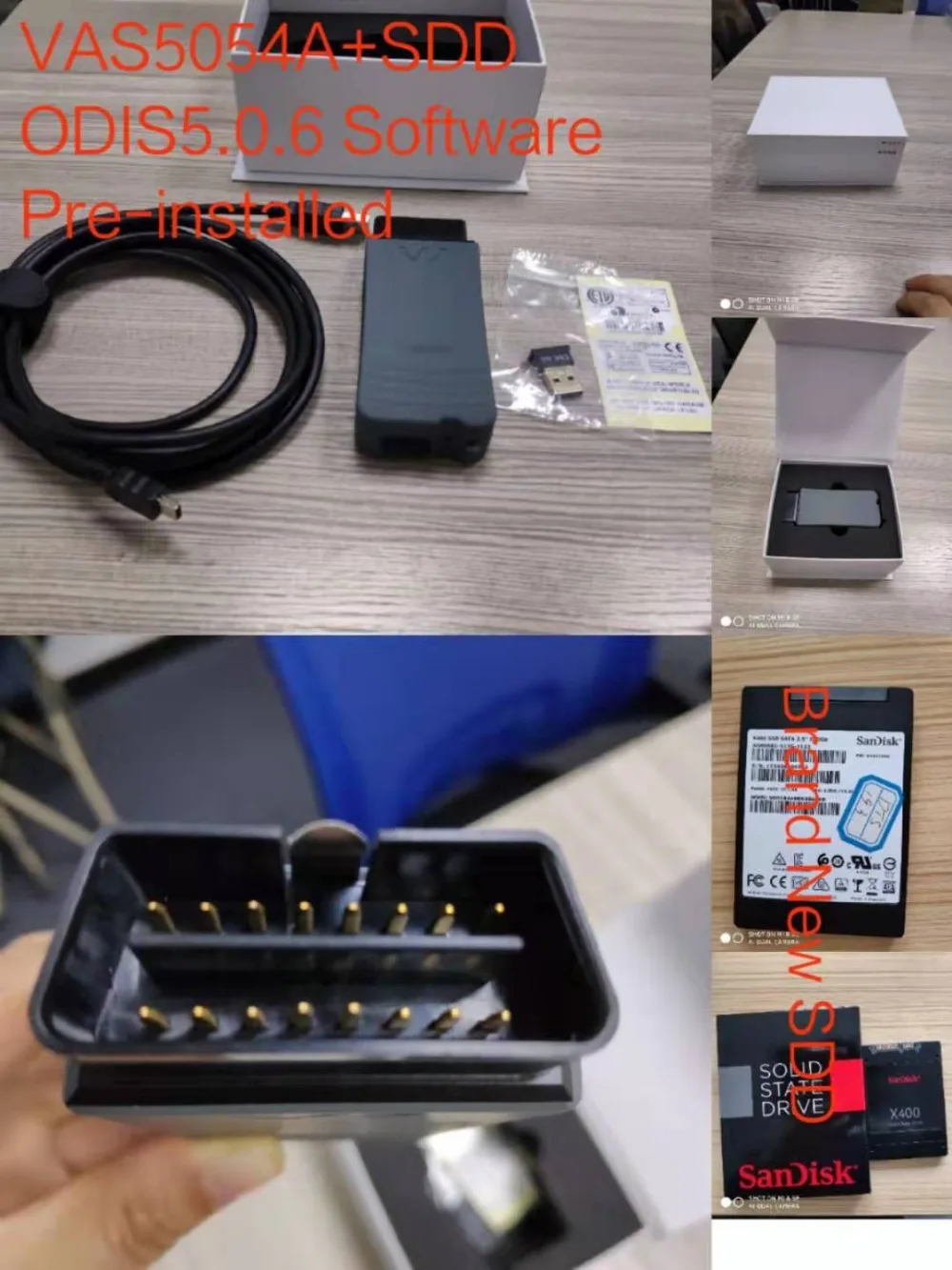 

High Quality and Newest ODIS 5.13 Software SSD VAS5054 Full Chip Support UDS VAS5054A 5054 OBD2 Scanner for VAG Diagnostic Tool