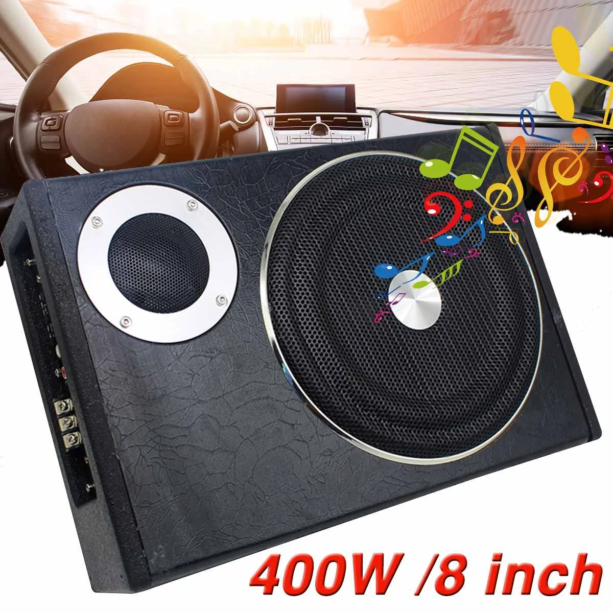 

12V Car Subwoofers Audio Modified Car 8 Inch Ultra-thin Subwoofer Car Speaker Car Subwoofers DIY Amplifier Car Speaker