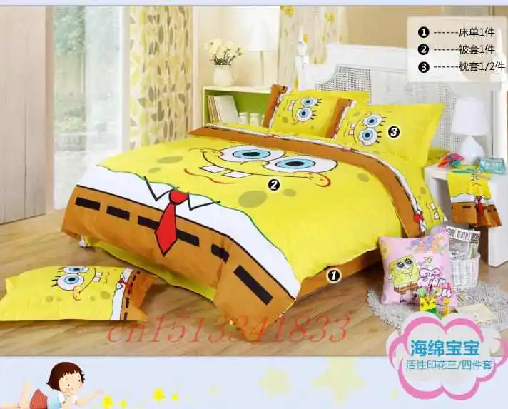 Spongebob Queen Bed Set Spongebob Queen Bed Set