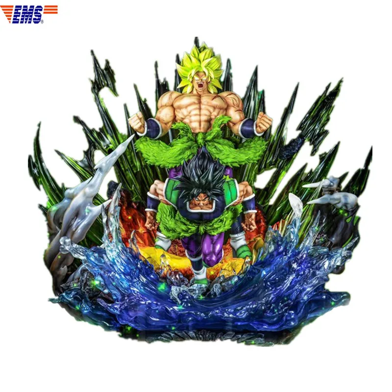 Предпродажа аниме Dragon Ball Супер Saiyan Broli Palgantong статуя смолы фигурка модель(Срок поставки: 60 дней) X991