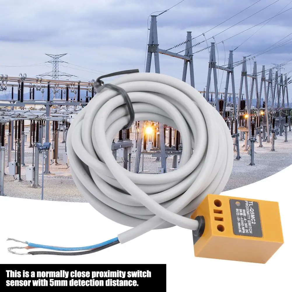 

TL-Q5MC2 NPN Switch Proximity Sensor Switch Inductive Sensor 3 Wire Normally NPN Inductance Switch Close Distance 5mm