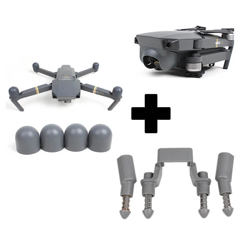 3in1 dji Мавик Pro Combo Gimbal случае повышенной Шасси гаситель dji Мавик ноги капот Pro Lens Защита от солнца капюшон защиты DJI MAVIC