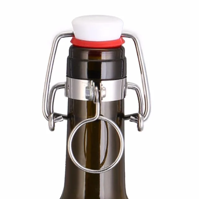 6 Ez Cap Flip Top Stopper Root Beer Bottles Replacement Swing Tops Homebrew Brewing Wine Stoppers