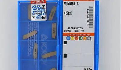 

2PCS NEW In Box KOR+ MGMN150-G NC3030 Carbide Inserts 10PCS/Box