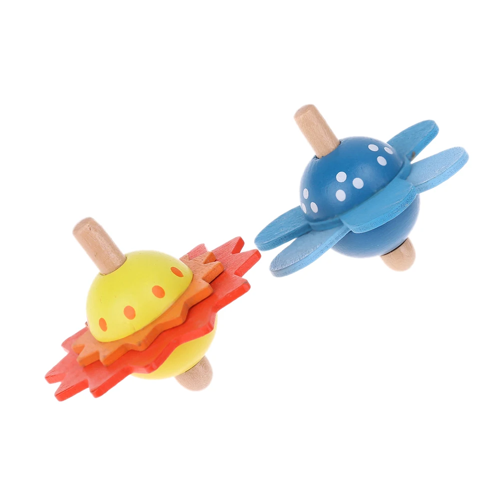Wooden font b Toys b font Flower Rotate Common Develop Intelligence Kids font b Toys b