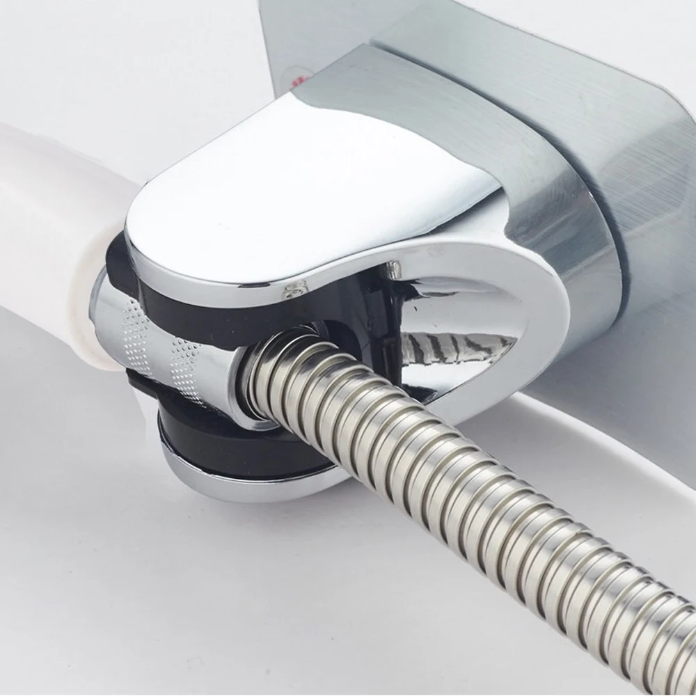 Behogar 7-Angle adjustment самоклеящийся ручной кронштейн для душа с переключателем держатель для дома квартиры гостиничного дома ванной комнаты