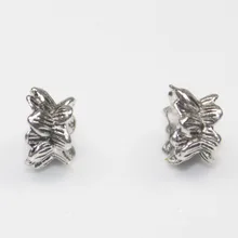 Горячая Мода 200 шт/партия маленький сосуд DIY Старинные Серебряные Бусы колпачки ювелирные аксессуары и компоненты