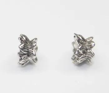 

Hot Fashion 200pcs/lot Small Receptacle DIY Antique Silver Beads Caps Accessories Jewelry Findings & Components