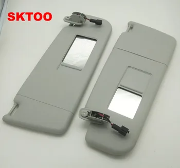 

SKTOO for Toyota 2014-2017 Corolla with a make-up mirror sun visor car sun visor 74320-02B21 74310-02K91