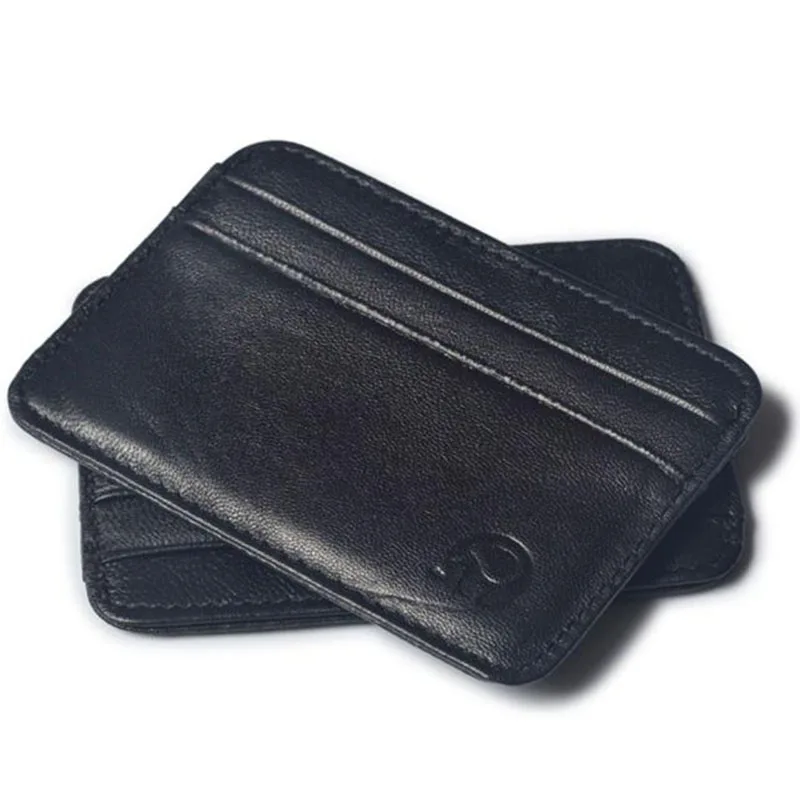 

Men Wallet Business Card Holder Mank Cardholder Leather Cow Pickup Package Bus Card Holder Slim Leather Multi-card-bit Pack Bags