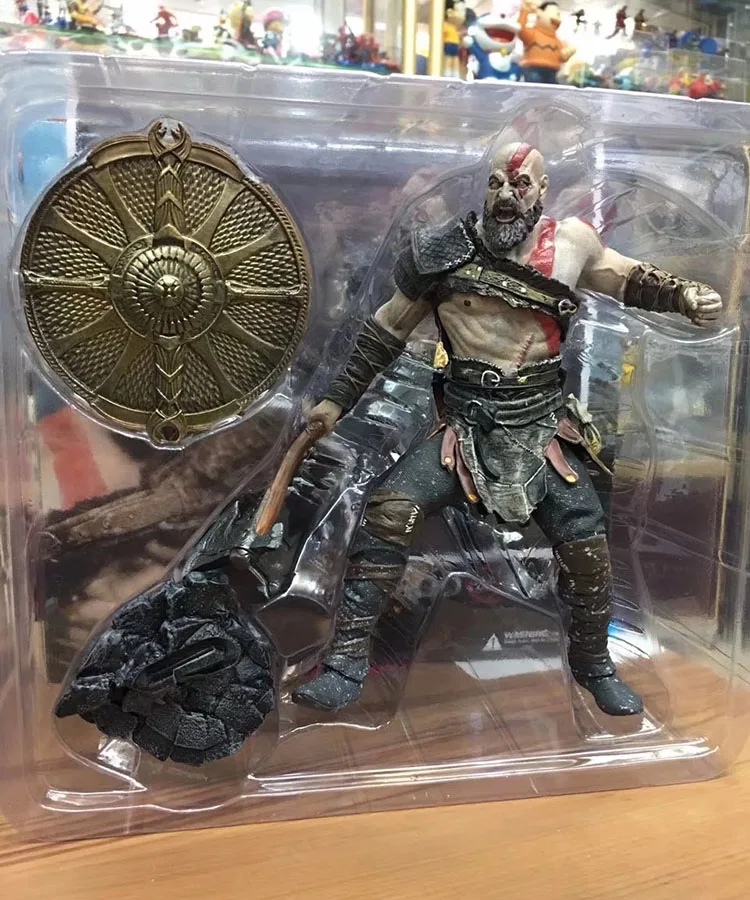 

God Of War 4 Kratos Action Figure 1/8 scale painted figure Fighting Ver. Kratos PVC figure Toy Brinquedos Anime