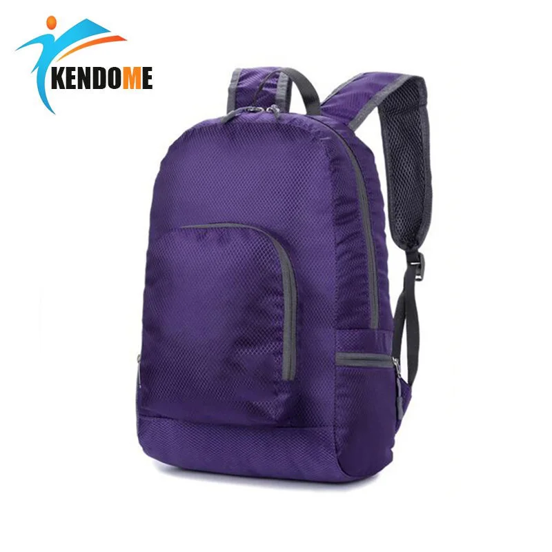 Простой горячий Открытый Портативный Складной школьный рюкзак Ультра легкие дорожные сумки для бега непромокаемый нейлоновый рюкзак для йоги сумка