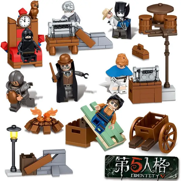 Legoings 8pcs/set Identity V Building Blocks Toys for Children