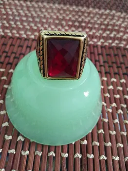 

Europe domineering male personality titanium gold ring golden ring fashion Metrosexual ring creative gift man 05