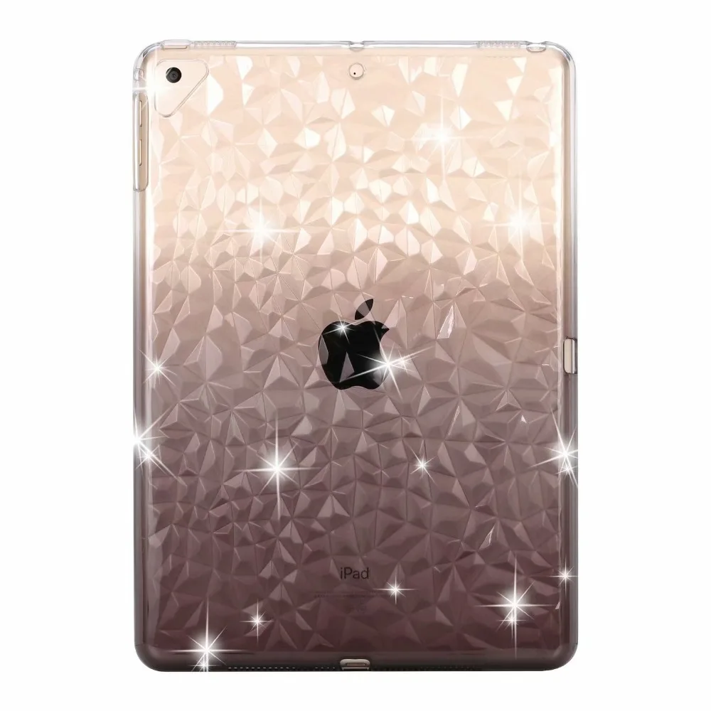 Clear Transparent Soft Silicon TPU Case For Apple Ipad 9.7 2017 A1893 A1822 Tablet Cover For Ipad Pro 9.7 Air Air 2 + Pen