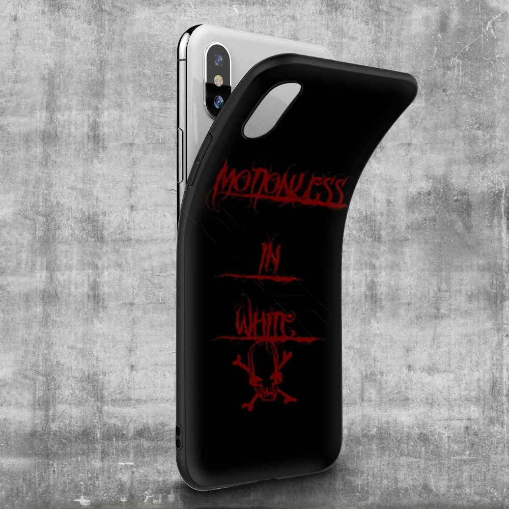 Чехол Lavaza Motionless In White MIW для iPhone 11 Pro XS Max XR X 8 7 6 6S Plus 5 5S se