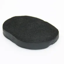 1 шт., мягкая натуральная бамбуковая губка, красота, для умывания лица, Глубокая очистка, косметическая пуховка, макияж, основа, уход