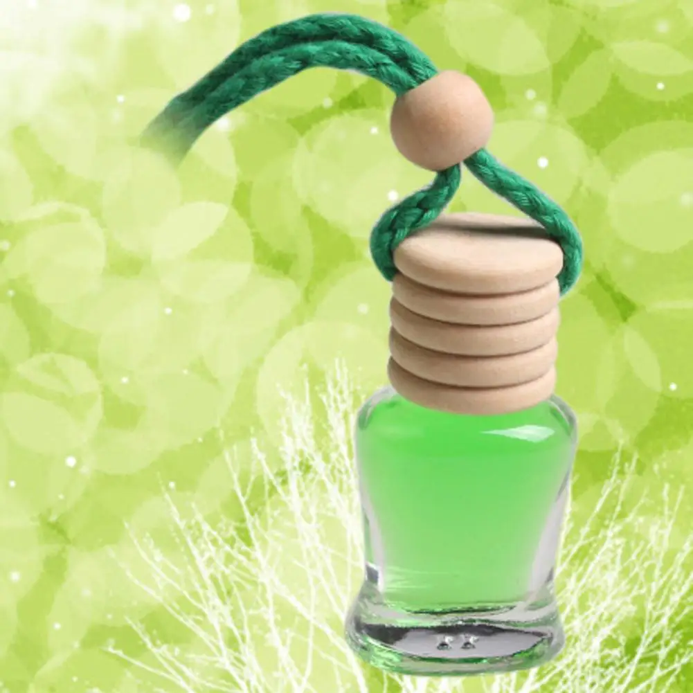 Green Apple Автомобильный освежитель воздуха автомобильный флакон для духов подвесной Ароматический диффузор освежитель воздуха Подарочный аксессуар для автомобиля Автомобильный парфюм - Название цвета: Green Apple