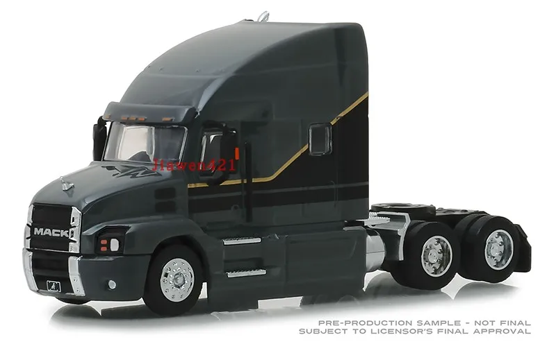 Игрушечный автомобиль из сплава с зеленсветильник Том 1:64 2019 Mack гимпер трактор