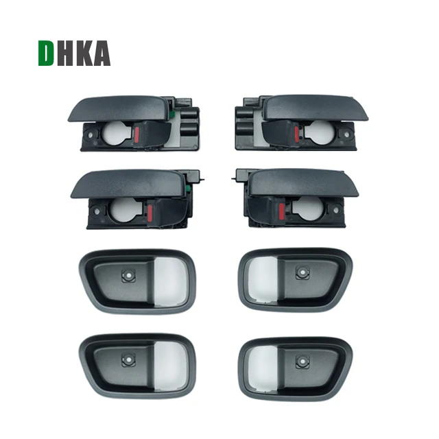 DHKA داخل الداخلية مقبض الباب ل هيونداي أكسنت 07-11 2007 2008 2009 2010 2011 الاب: 82620-1E000 FL:82610-1E000 RR:83620-1E00