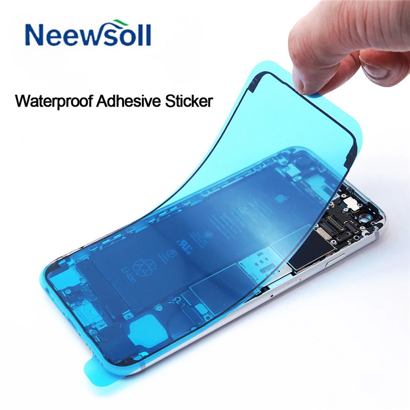 

5PCS Waterproof Adhesive Sticker for iPhone 7 6S Plus 7Plus 8 X 8P 3M Pre-Cut Gule LCD Screen Frame Tape Repair Parts Assembly