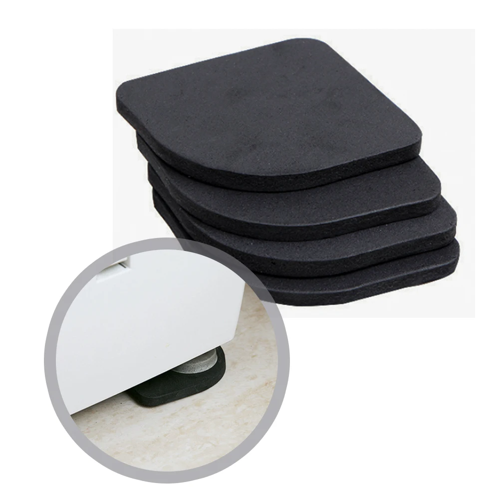 

4pcs/pack Washing Machine Anti Vibration Pad Mat for Home Funiture Refrigerator Non-slip Shock Anti-vibration Pads