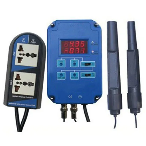 

PH&ORP Meter With Value Controller with Probes and HI/LO action function switch socket