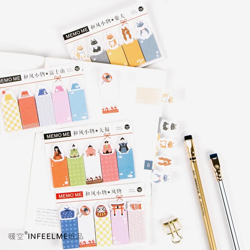 Buy 4 pcs/set Cute Japanese Style Sticky Note