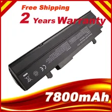 7800mAH Siyah dizüstü pil asus için Eee PC VX6 1011 1015 1015 P 1015PE 1016 1215N 1215B A31-1015 A32-1015 AL31-1015 PL32-1015