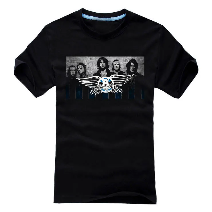 8 видов конструкций Аэросмит рок-брендовая рубашка 3d Camisetas ММА фитнес панк Хардрок тяжелый металл хлопок рокер скейтборд