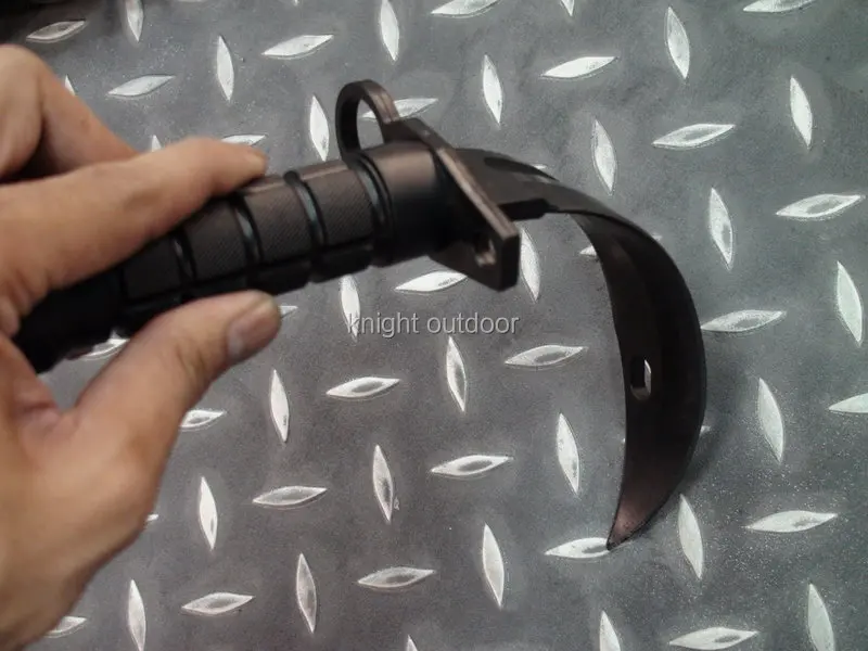 Страйкбол Тактический Армии США AC-6014 пластиковый нож для тренировок на открытом воздухе кемпинга выживания Косплей игрушечный меч Черный