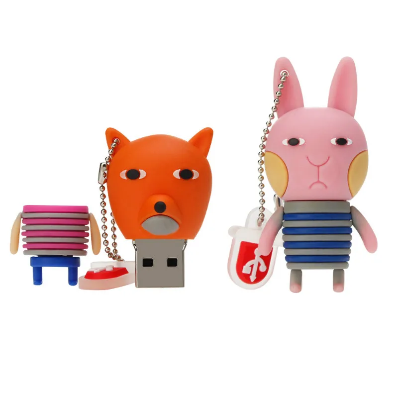 

Usb Stick 32GB Pen Drive Cute Cartoon Usb Flash Drive 4GB 8GB 16GB Pendrive 32GB 64GB Usb 2.0 Memory Stick High Quality U Disk