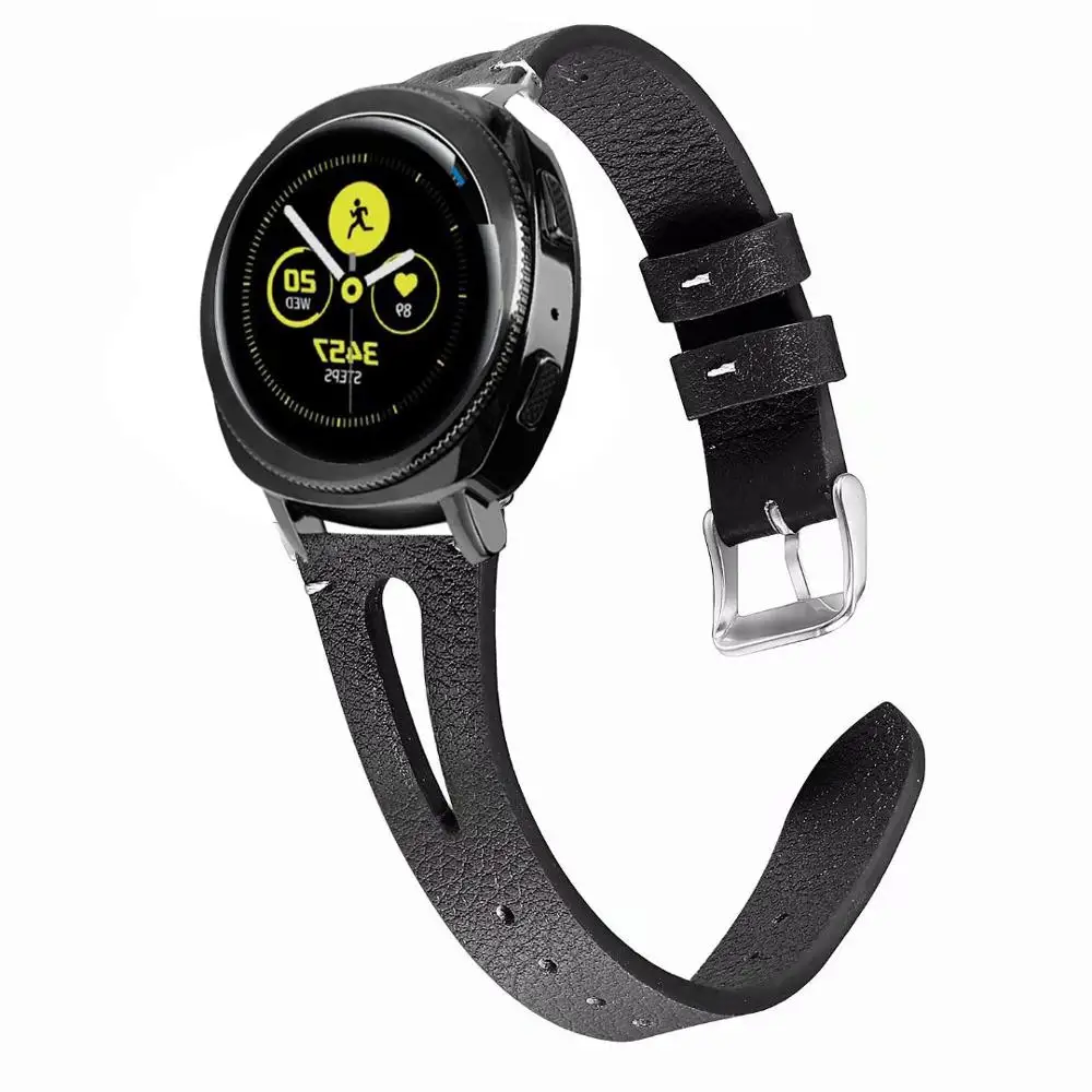 20 22 мм huawei gt 2 Элегантный ремешок для samsung huami amazfit bip galaxy watch active 42 46 Band gear sport s2 S3 Classic Frontier