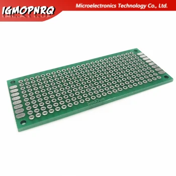 

20pcs 3x7cm 3*7 Double Side Prototype PCB diy Universal Printed Circuit Board thickness 1.6 hole plate experimental board