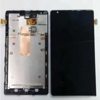

6" For lumia1520 Lcd display+touch glass digitizer Frame Full assembly for Nokia lumia 1520 replacement screen