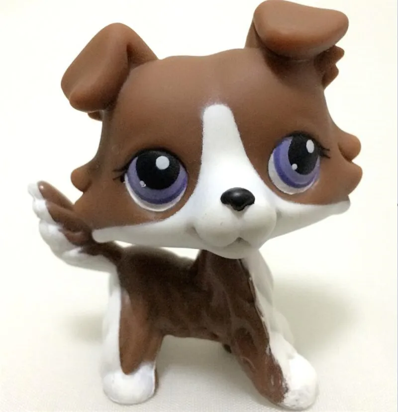 New Pet Shop Lps Toy Action Standing Collection Short Hair 41 Pink Cat Big Dog Garden Dog Dachshund Lps Dog Dachshund Colli