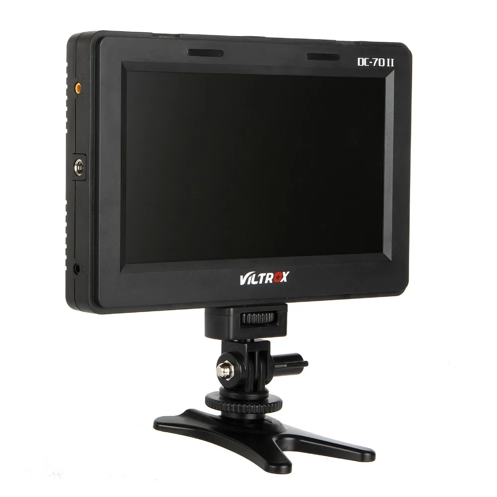 Viltrox 7 ''DC-70II клип на TFT HD lcd 4K камера видео монитор Дисплей HDMI AV вход для Canon Nikon DSLR BMPCC+ батарея