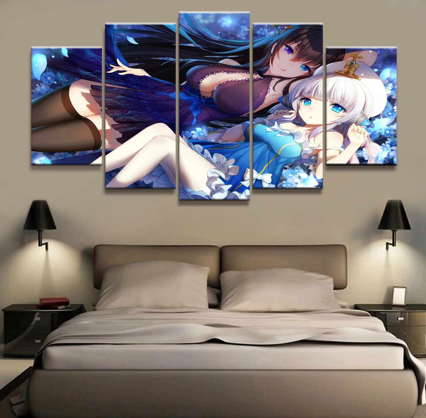 

Home Decor Modular Canvas Picture 5 Piece DIVINE Game Painting Poster Wall For Home Canvas Painting Wholesale