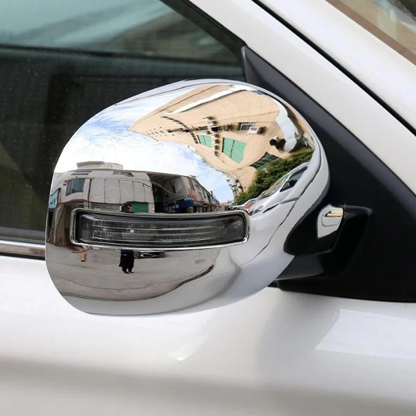 2pcs For Mitsubishi Outlander 2016 2017 2018 ABS Side Rearview Mirror Cover Trim