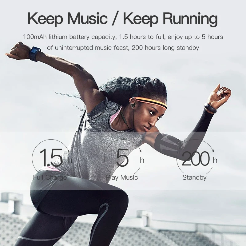 AWEI X650BL Dual Drivers Bluetooth Sport Earphone In-ear Earbuds Neckband HD Deep Bass Sound Fone de ouvido Bluetooth With Mic