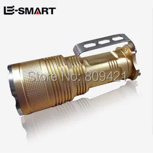 Cheap WholeSale 20sets/lot Genuine XM-L2 Super T6 led Flashlight + Charger + 18650 rechargeable searchlight ultra long-range outdoor h 0