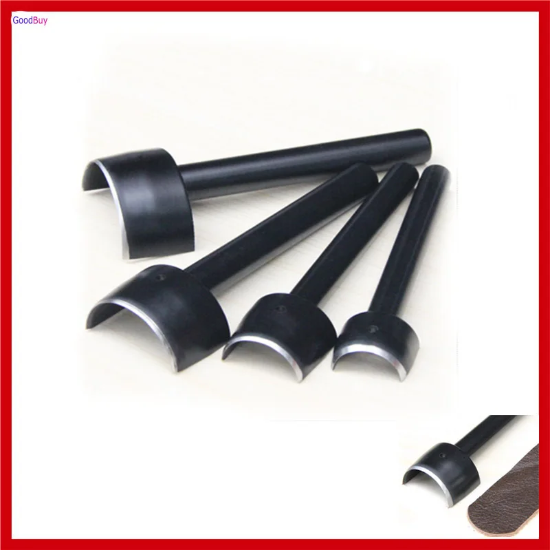 New Hardened 4pcs/set 15 30mm Deep Half Circle Leather Angle Cutter