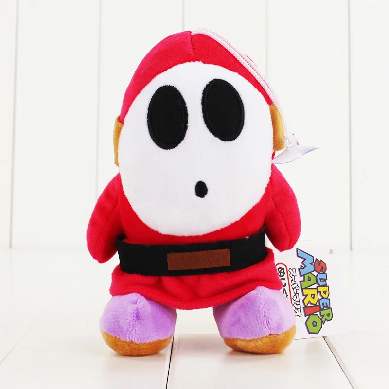 16 см милые застенчивый парень плюшевые игрушки куклы Super Mario Bros Луиджи игры фигурку кукла-Подвеска Игрушка мягкая кукла для детей Подарки