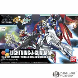 OHS Bandai HG построить бойцов 040 1/144 Lightning Z Гандам мобильный костюм сборки модель Наборы