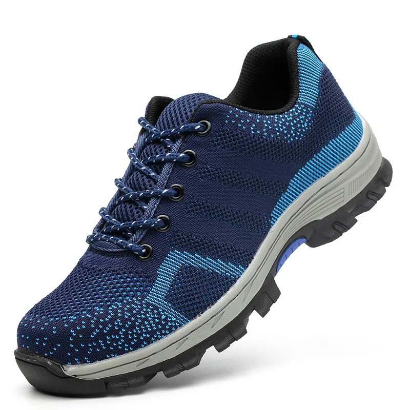 

Safety Shoes for Men 2019 Men Steel Toe Safety Shoes Casual Breathable Work Shoes for Men Protective Construction Footwear