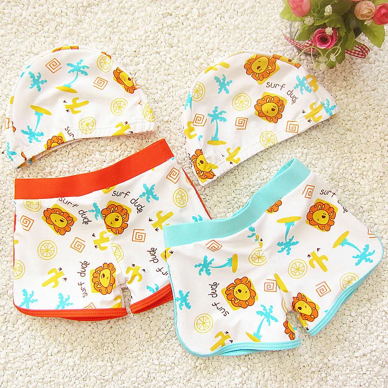 Пляжные купальные плавки с шапками для отдыха купальная одежда из двух предметов