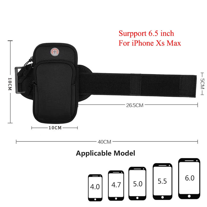 Нарукавники ремень чехол для iphone X 8 7 plus TISKE универсальный держатель на руку