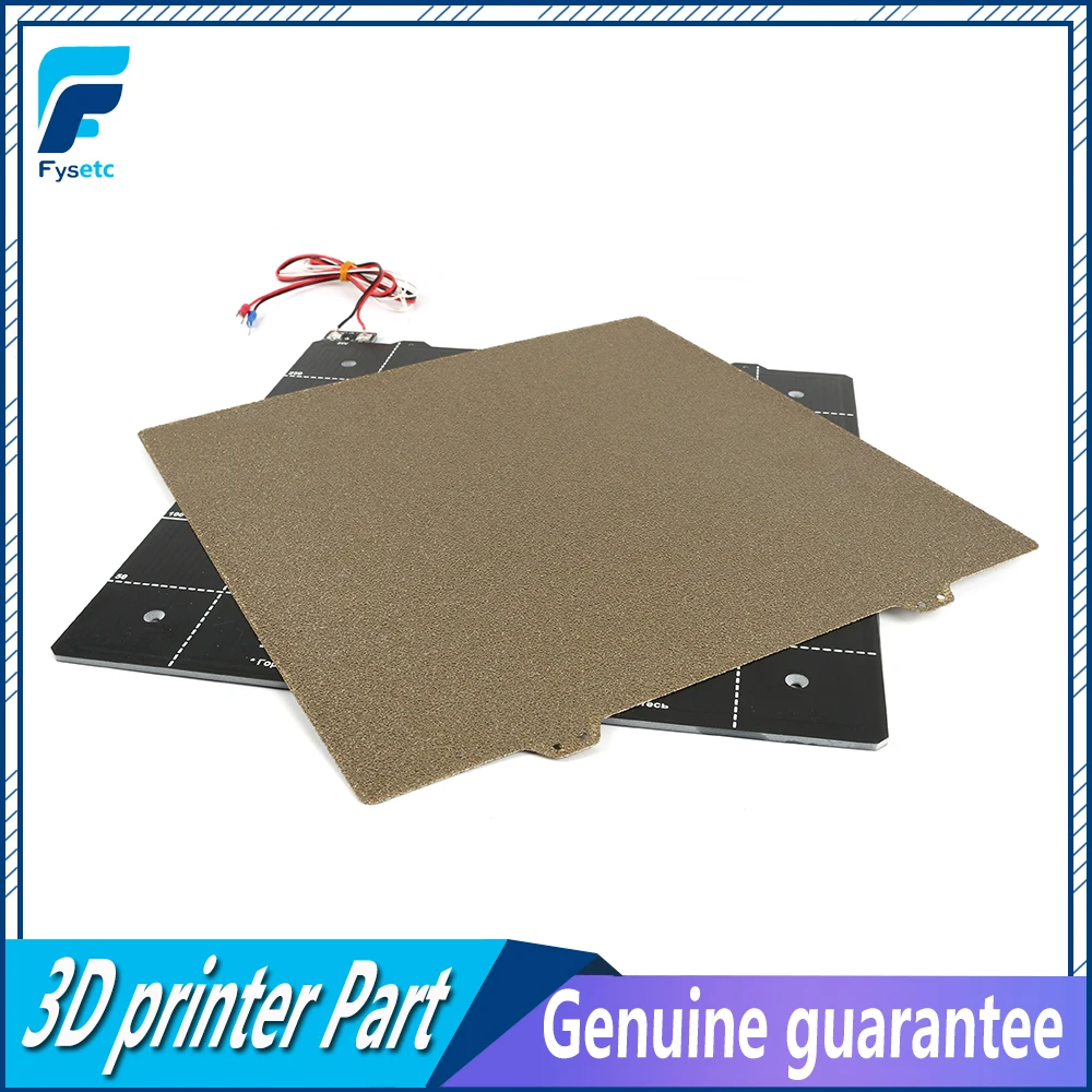 

235x235mm Magnetic Heated Bed + Double Sided Textured Powder Coated PEI Spring Steel Sheet For Creality ENDER-3 / Ender 3s