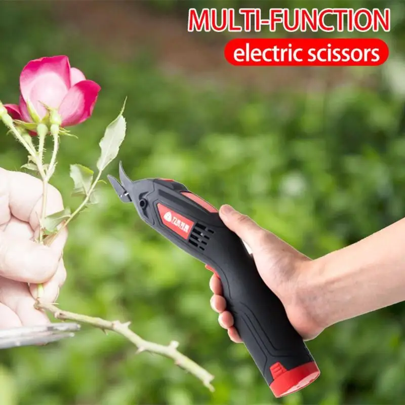 

110V-220V Cordless Electric Scissors Fabric Leather Sewing Cutting Tool Pruning Garden Tools High Quality Dropshipping