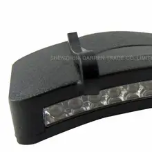 11 LED Clip-On Кепки белый свет лампы Велоспорт Пеший Туризм Кемпинг Кепки свет ночного Рыбалка ремонта автомобиля открытый кепки огни 50 шт